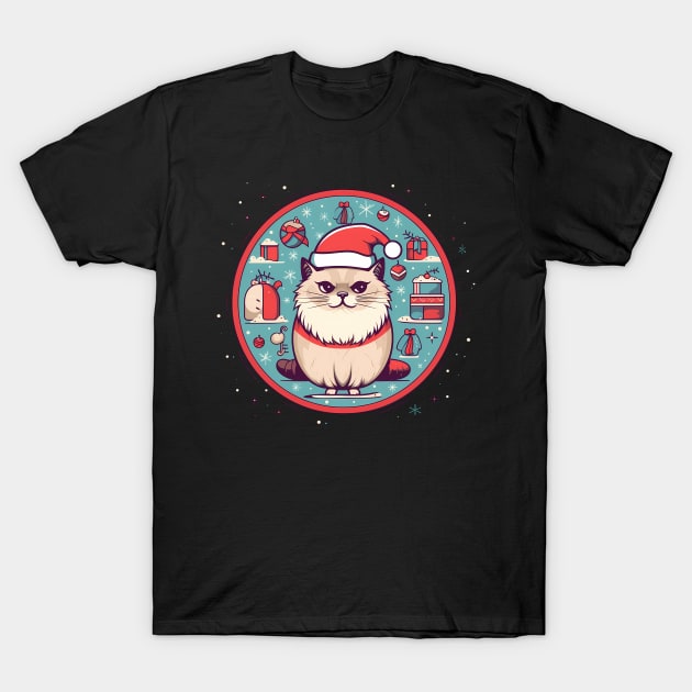 Ragdoll Cat Xmas, Love Cats T-Shirt by dukito